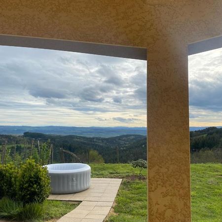 Vue Panoramique & Jacuzzi Prive Villa Saint-Hilaire  Exterior foto