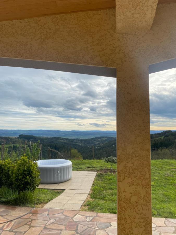 Vue Panoramique & Jacuzzi Prive Villa Saint-Hilaire  Exterior foto