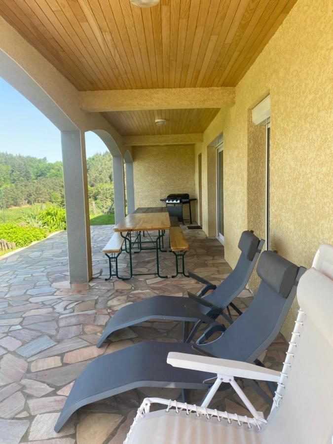 Vue Panoramique & Jacuzzi Prive Villa Saint-Hilaire  Exterior foto